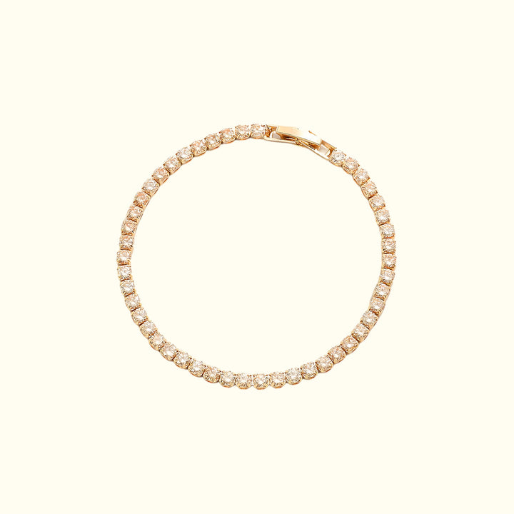 Adeline Sparkling Gold Bracelet