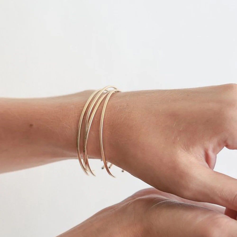 Luna Minimal Gold Bracelet