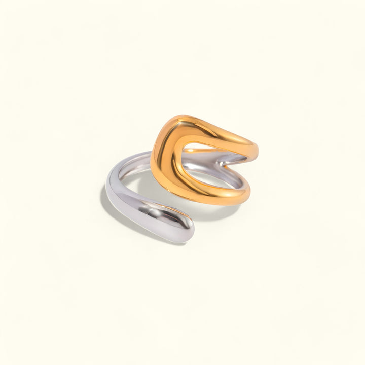 Unity Dual-Tone Wrap Ring