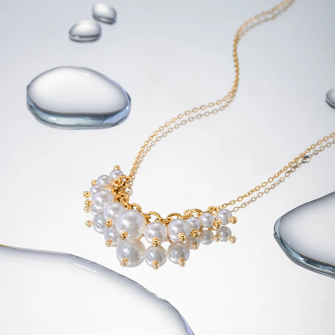 Cascade Pearl Necklace