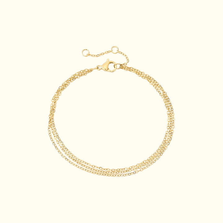 Harmonia Braided Gold Bracelet