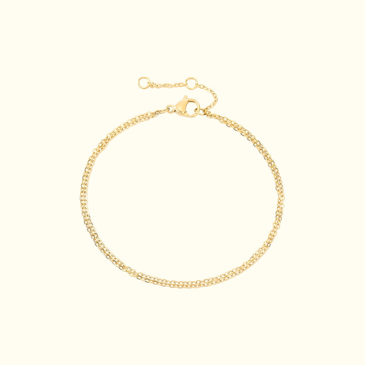 Harmonia Braided Gold Bracelet