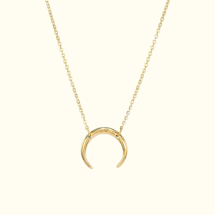 Selene Crescent Necklace