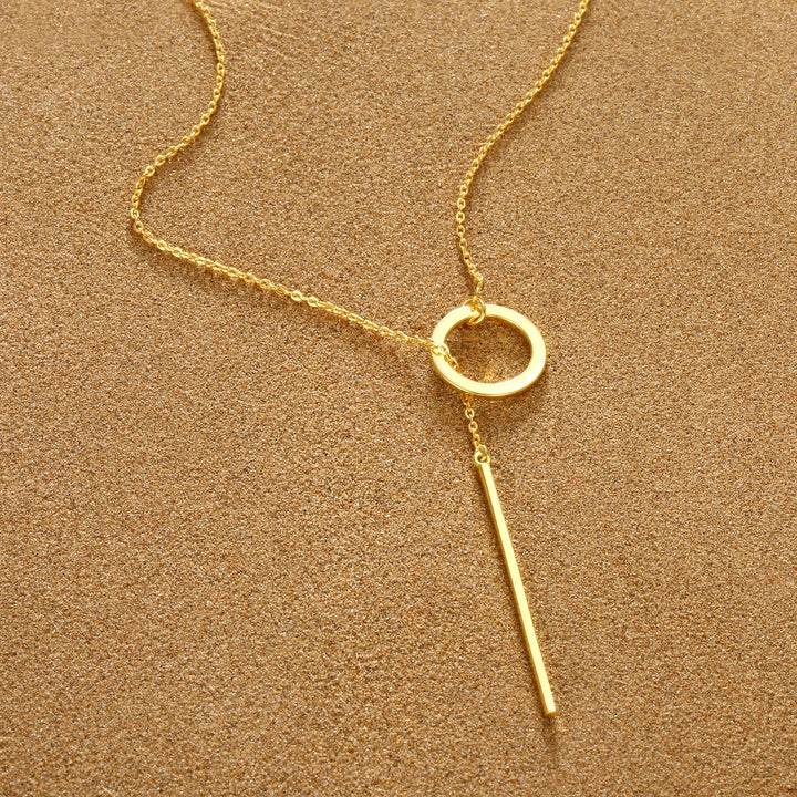 Livia Gold Pendant Necklace