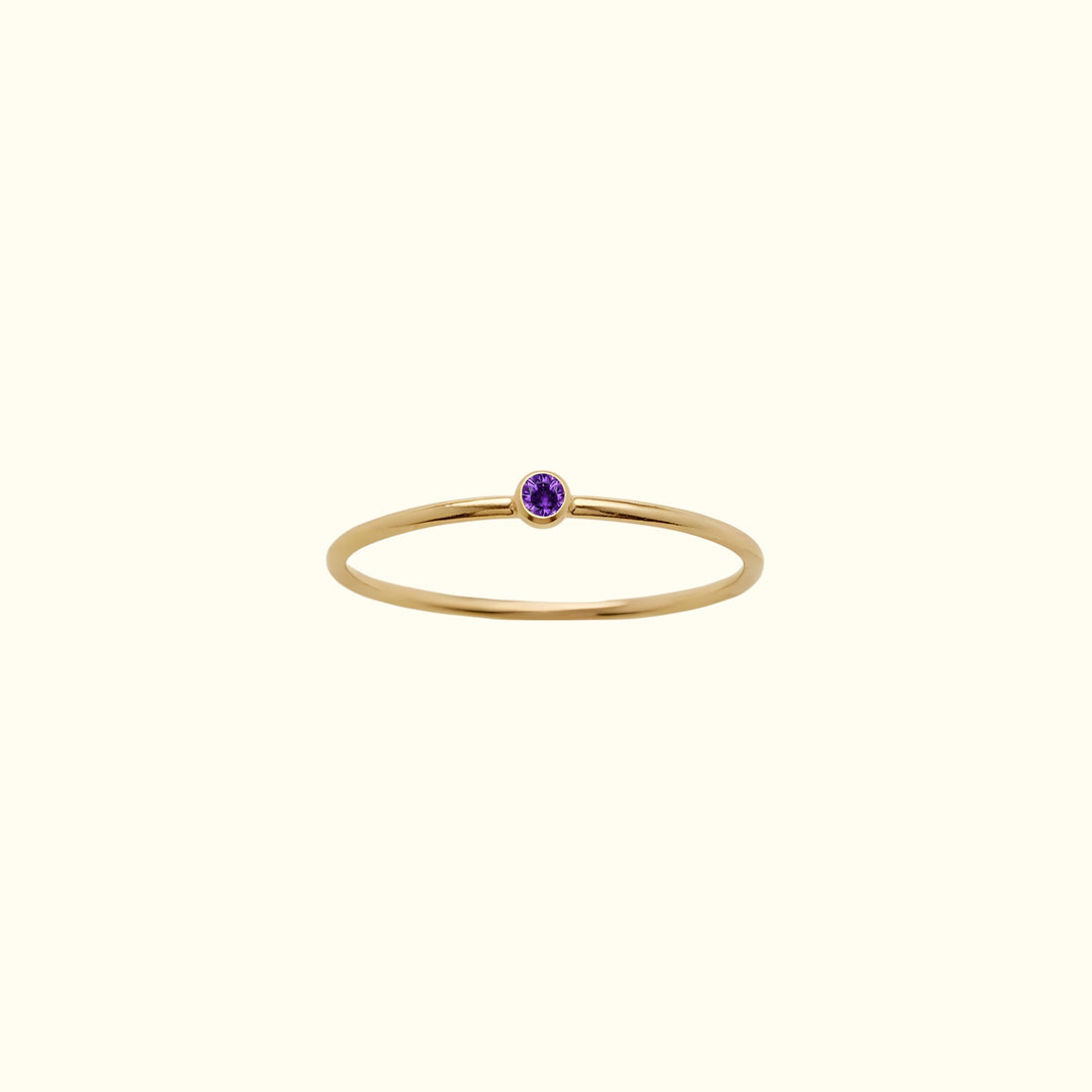 Stella Birthstone Ring