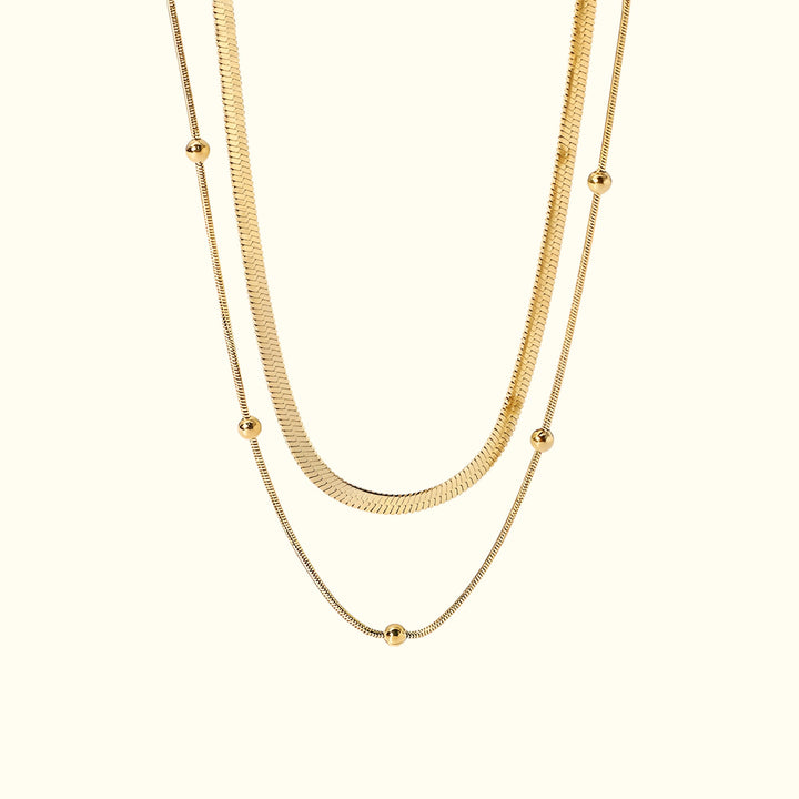 Astraea Dual Gold Necklace