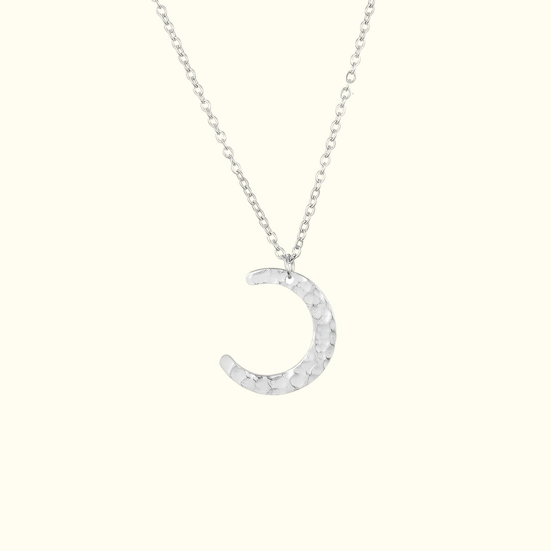 Celeste Crescent Necklace