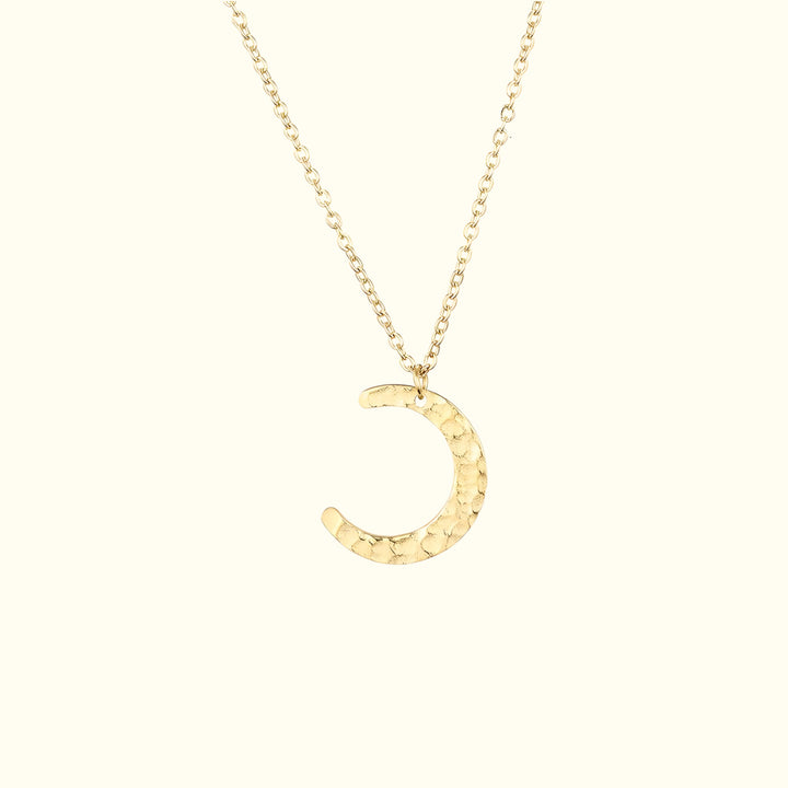 Celeste Crescent Necklace