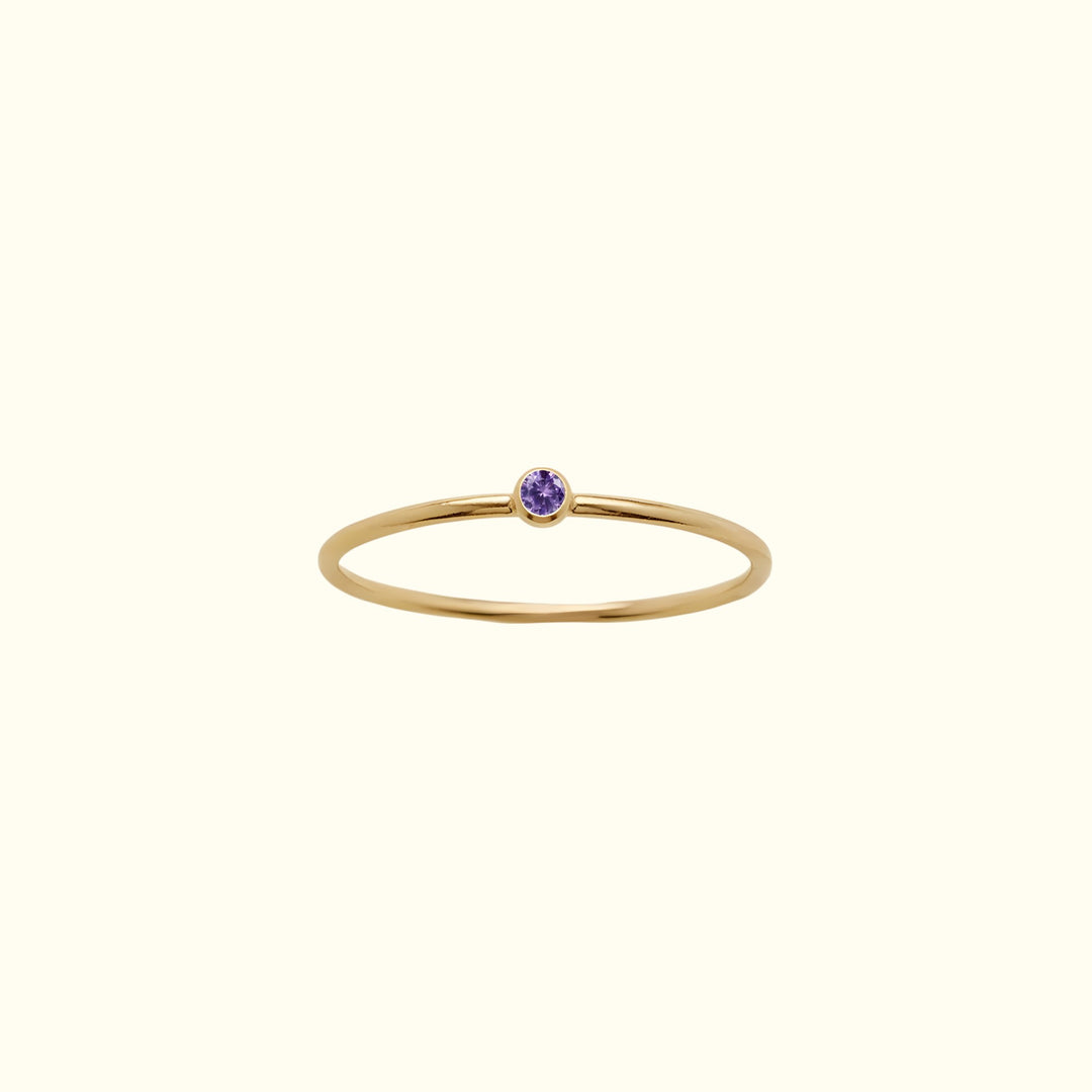 Stella Birthstone Ring