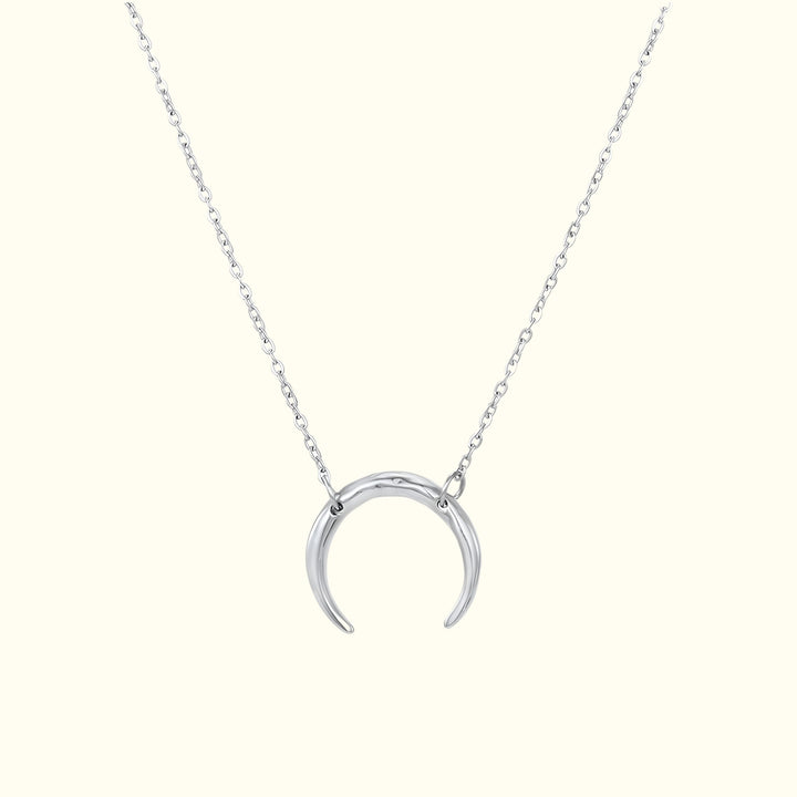 Selene Crescent Necklace