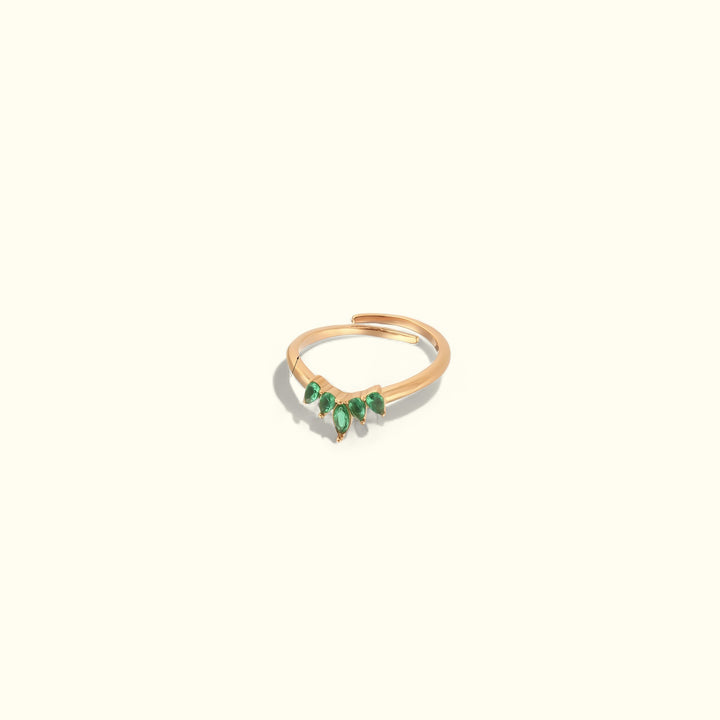 Aurora Crown Ring