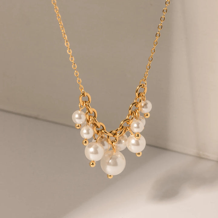 Cascade Pearl Necklace