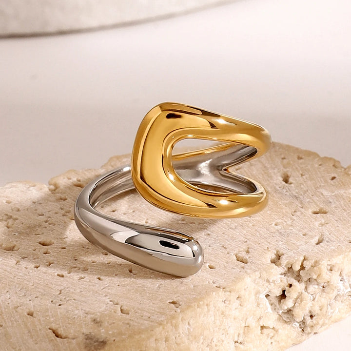 Unity Dual-Tone Wrap Ring